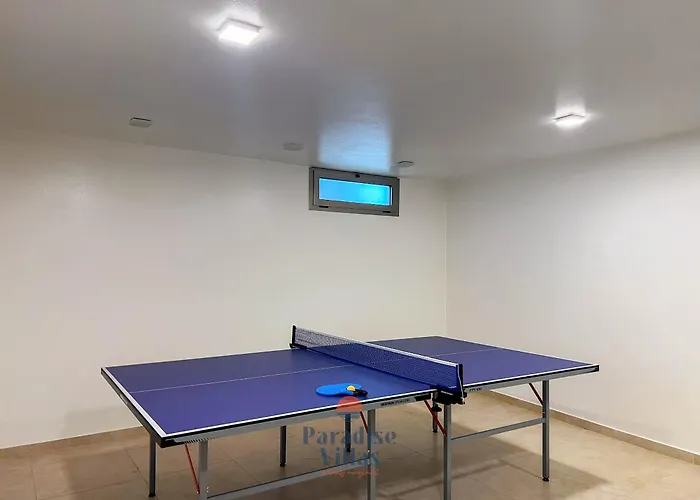 别墅 Luxury 4-suite Villa, Pool, Jacuzzi, Games 阿尔布费拉